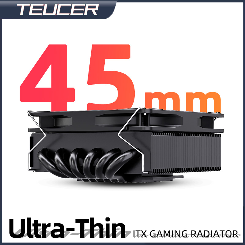 Cpu Cooler - Teucer Height 45mm CPU Cooler ITX