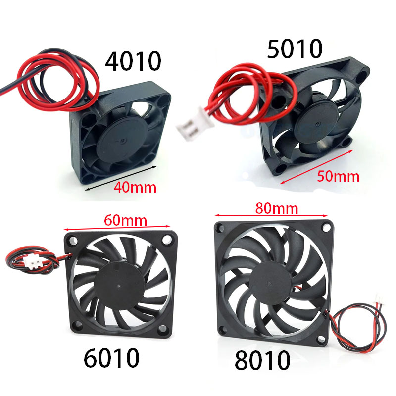 5V 12V 24V Cooling Fan 4010 50 - đánh giá và giá Cpu Cooler