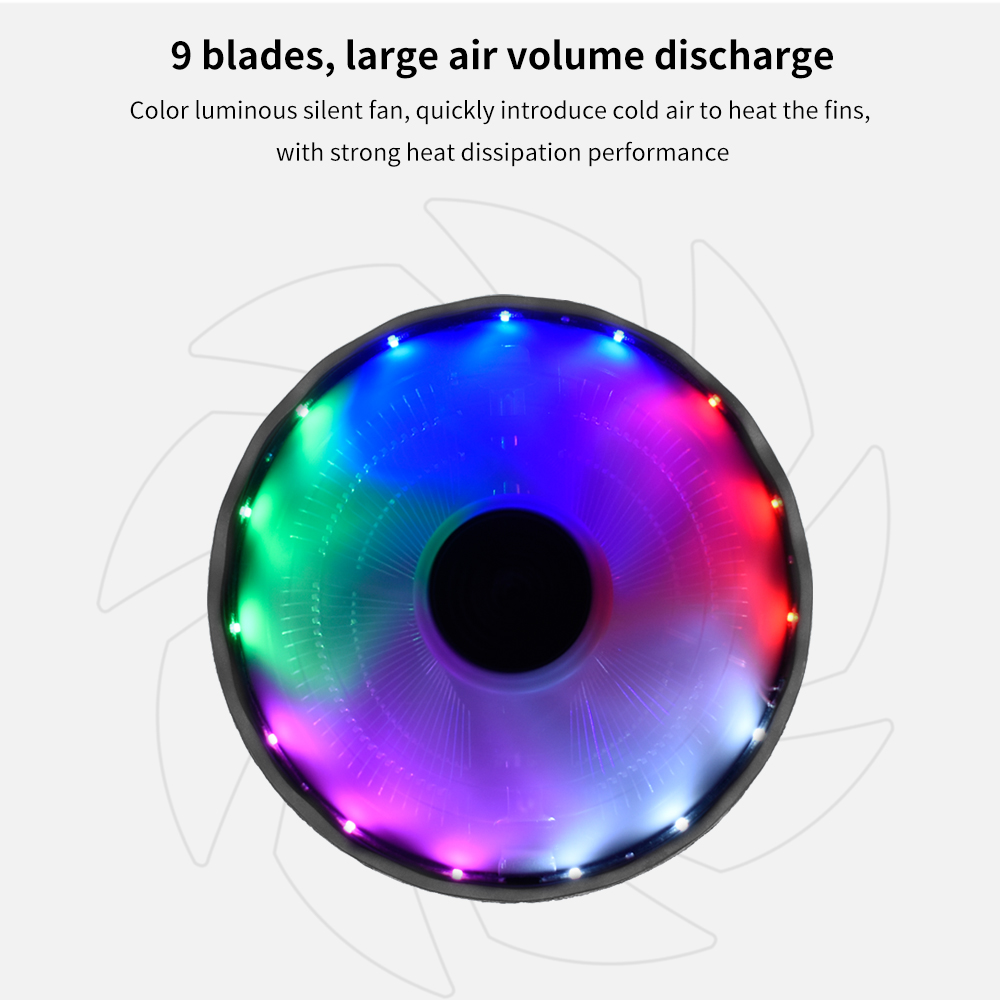 TISHRIC CPU Cooler Fan RGB PWM - đánh giá và giá Cpu Heatsink
