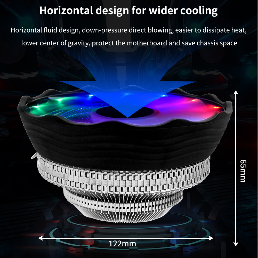 TISHRIC CPU Cooler Fan RGB PWM - đánh giá và giá Cpu Heatsink
