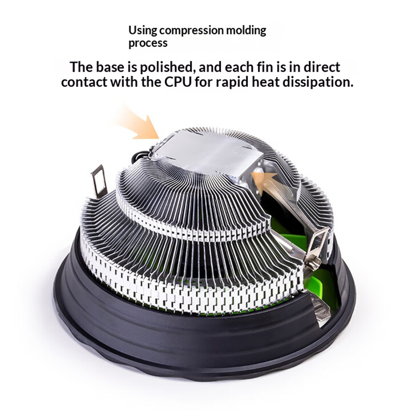 PowerTrain Armored DL120Q Unde - đánh giá và giá Cpu Heatsink